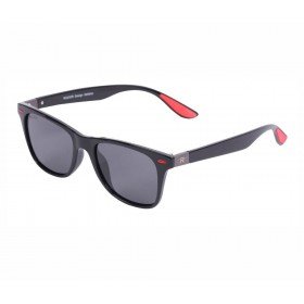 Rozior Gloss Black Men Women Polarised Sunglass with UV Protection Gloss Black Lens with Gloss Black Frame  (Lens: Gloss Black || Frame: Gloss Black, Model: RSP11151C2)