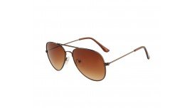 Rozior Brown Kids Sunglass with UV Protection Brown Lens with Brown Frame  (Lens: Brown || Frame: Brown, Model: RWUK0909C2)