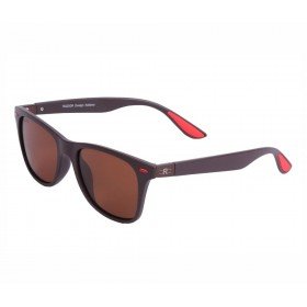 Rozior Brown Men Women Polarised Sunglass with UV Protection Gloss Brown Lens with Brown Frame  (Lens: Gloss Brown || Frame: Brown, Model: RSP11151C5)